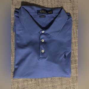 Polo Shirt - Blue - Ralph Lauren - XXL